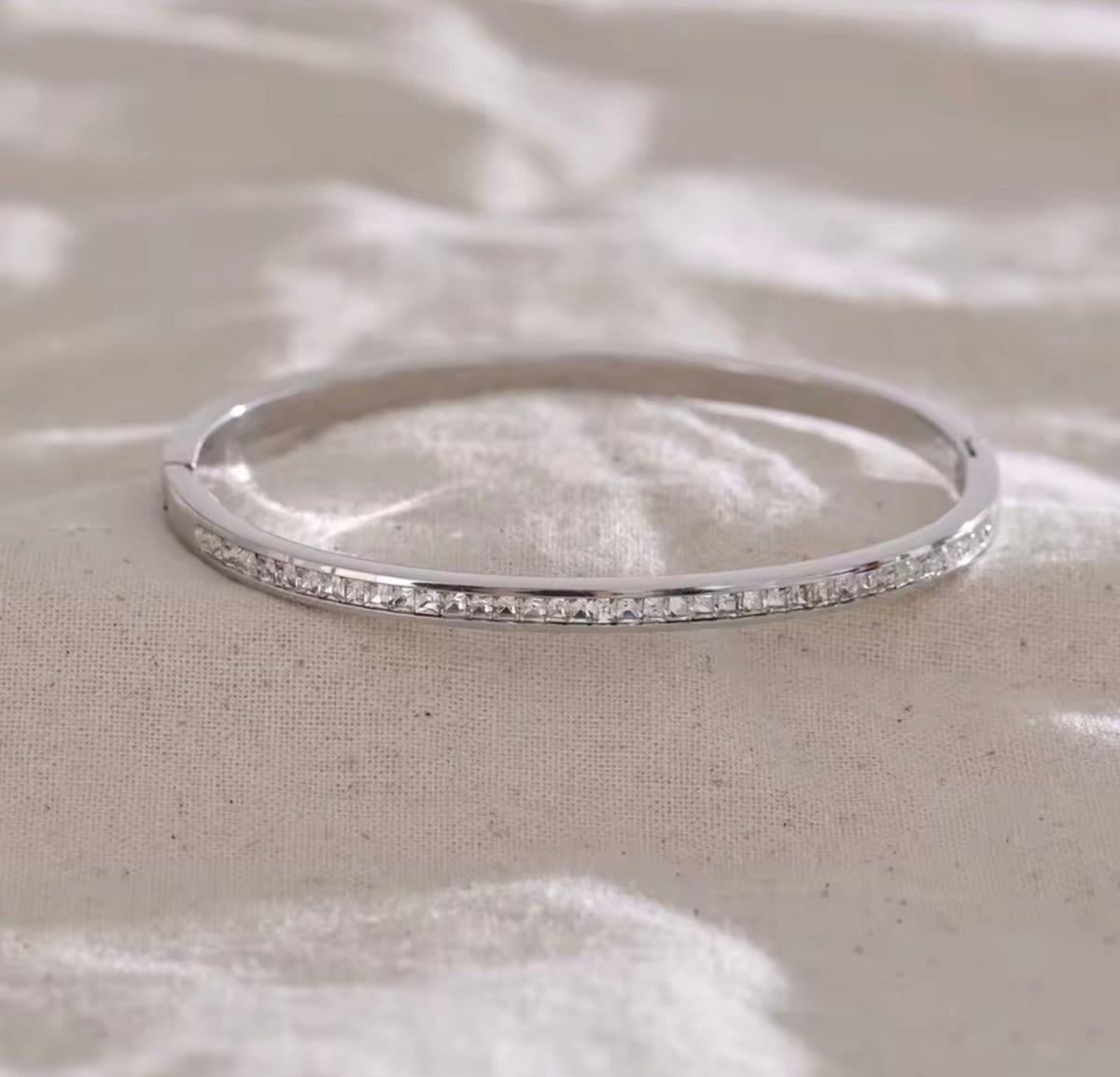 Diamond Row Bangle