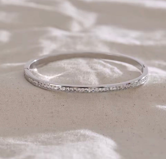 Diamond Row Bangle