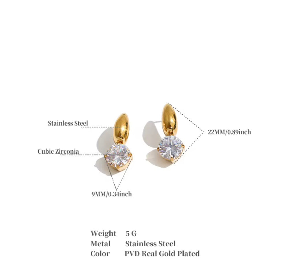 Nour Drop Earrings