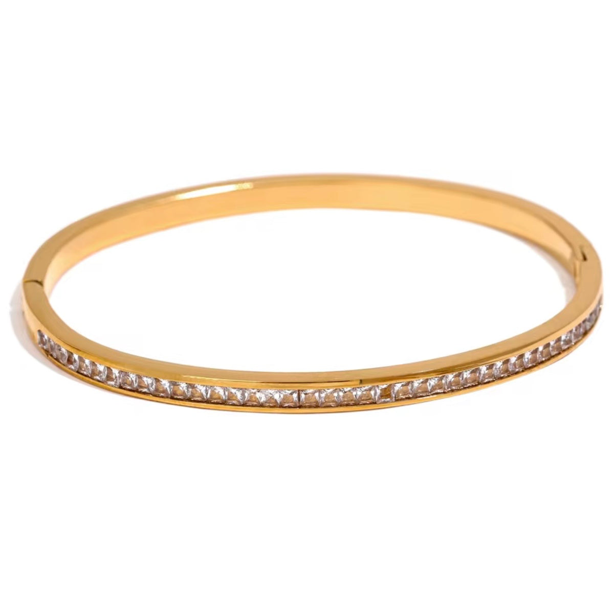 Diamond Row Bangle