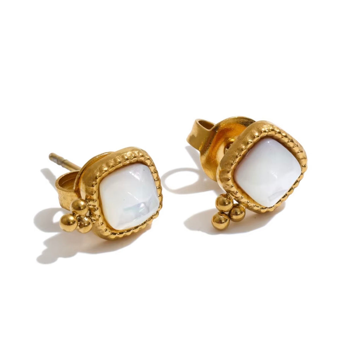 Vintage Gemstone Studs