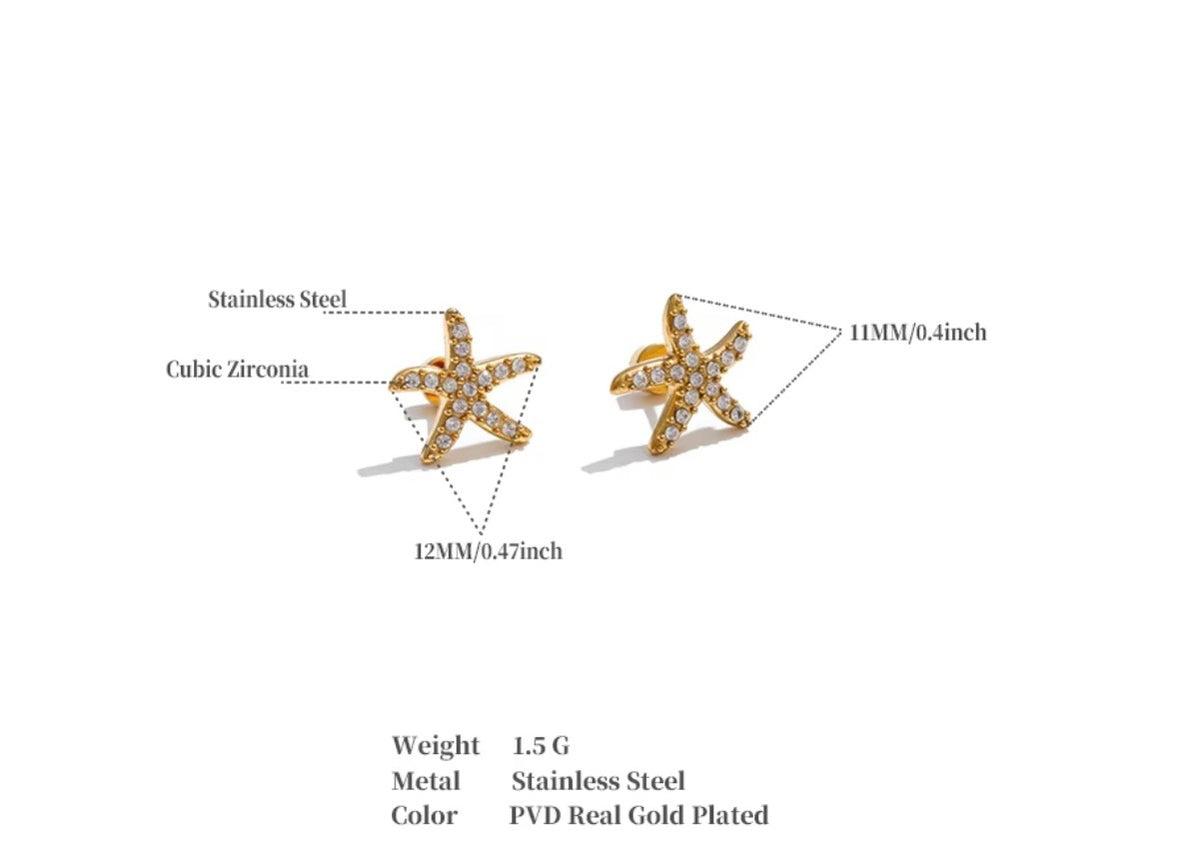 Starfish Studs