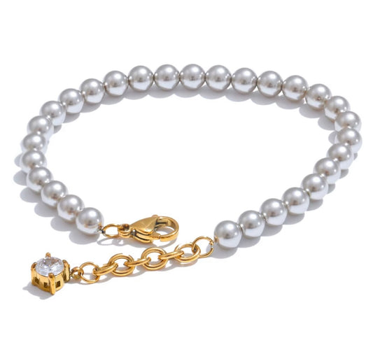 Chelsea Pearl Bracelet