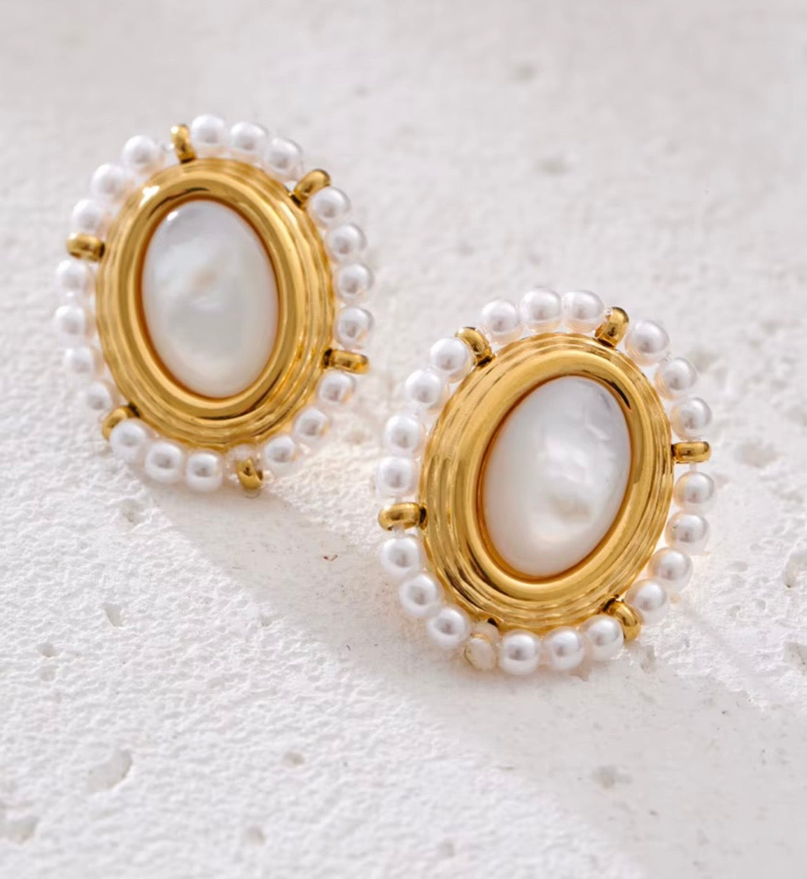 Ophelia Pearl Studs
