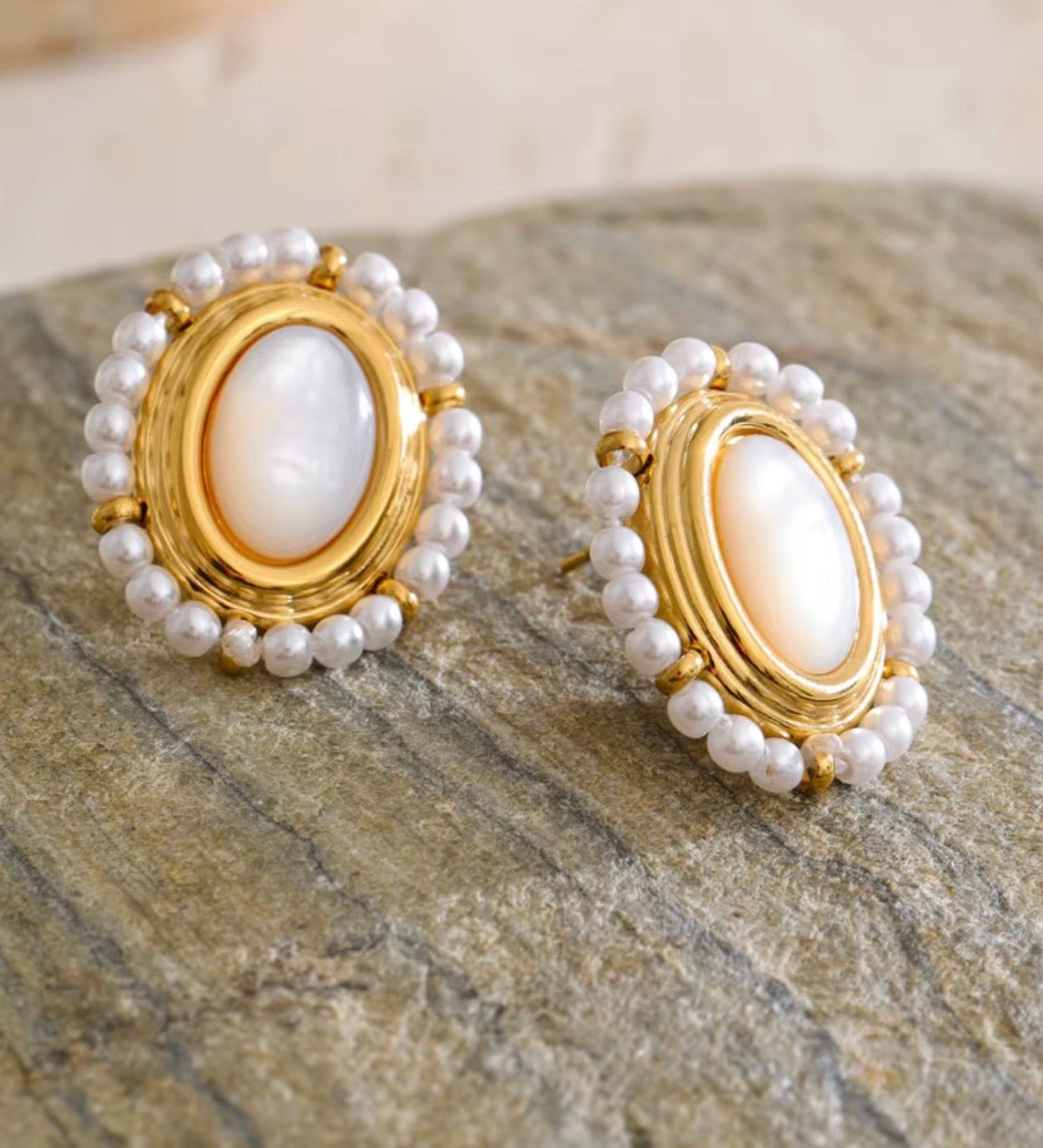 Ophelia Pearl Studs